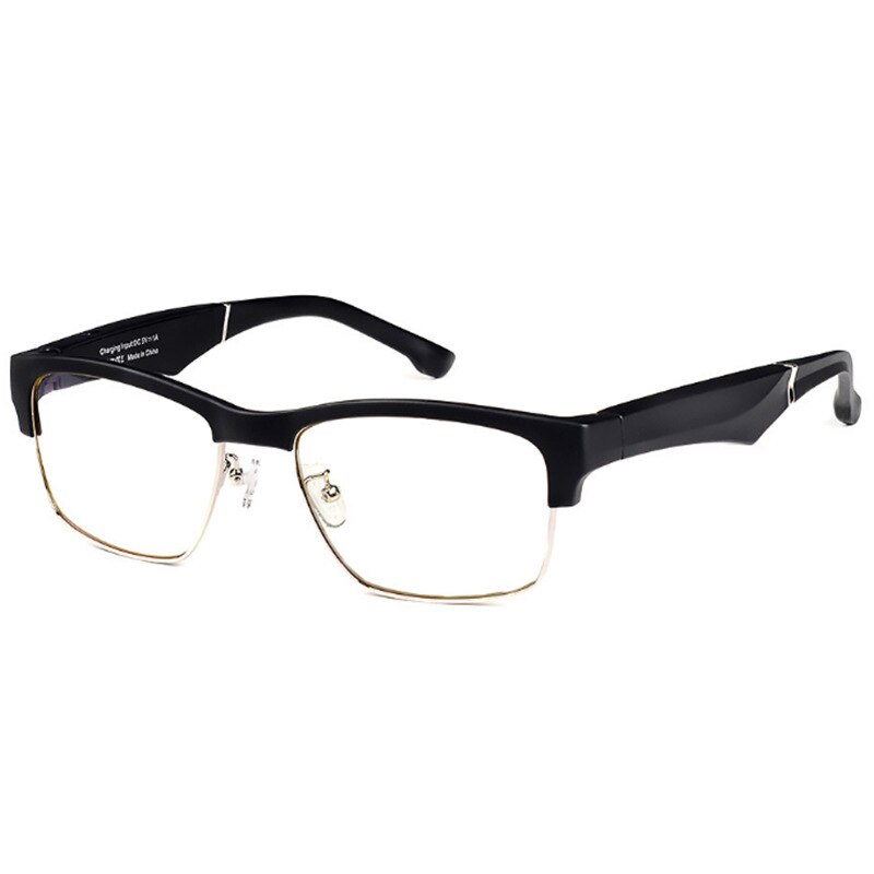 Gafas deportivas con micrófono y Bluetooth para escuchar música, con manos libres y luz azul, impermeables