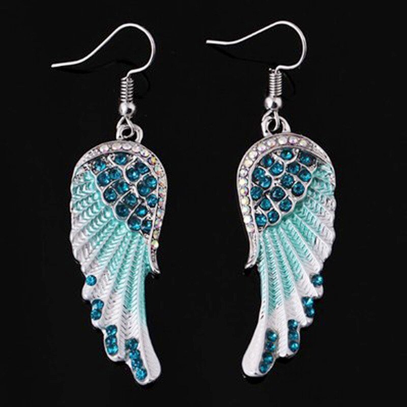 Pendientes De Ala De ángel O Hada – Estilo Retro, Festival, Diseño Mágico, Fabricados En Reino Unido