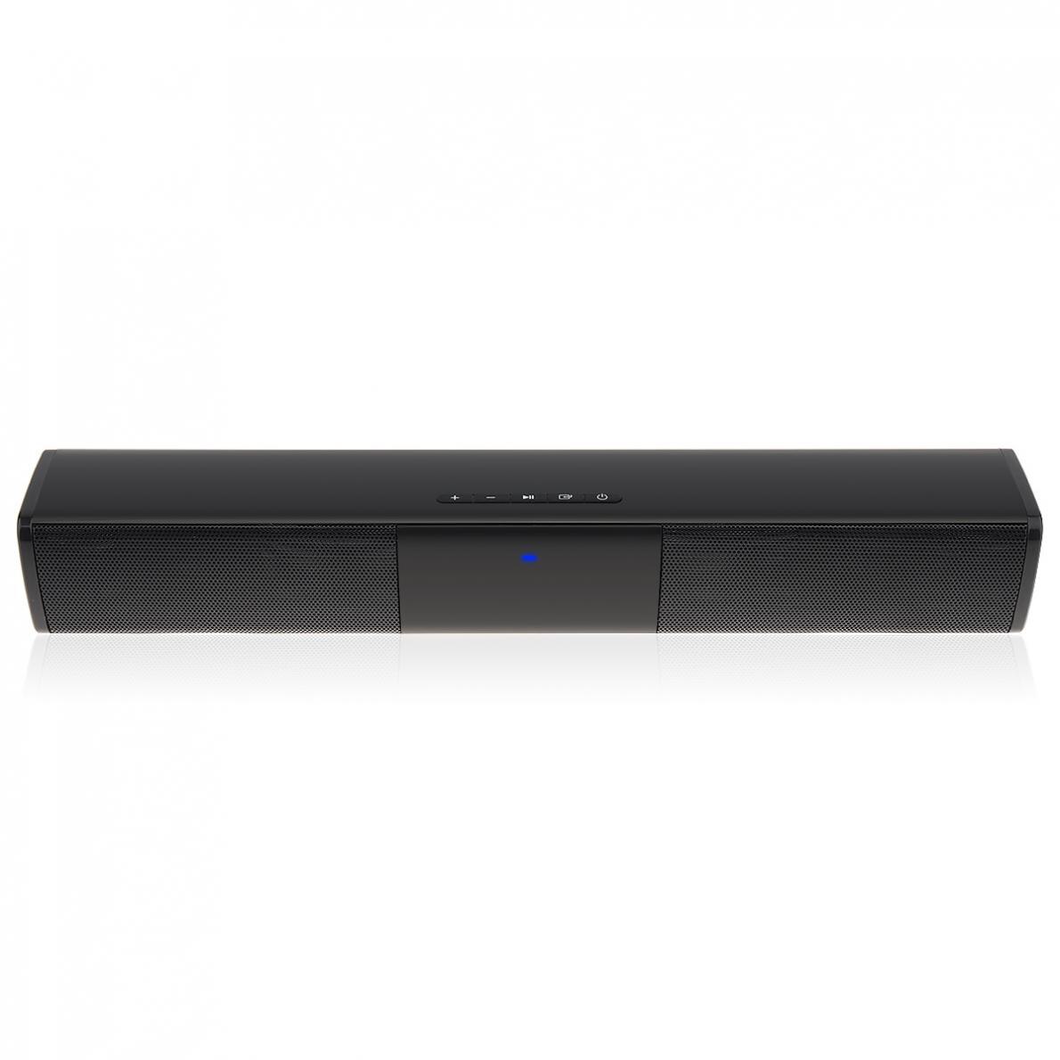BS-28A Portable Meeting Multi-Function Bluetooth Soundbar Speaker with 2 Full Range Horns Support TF Card and FM function