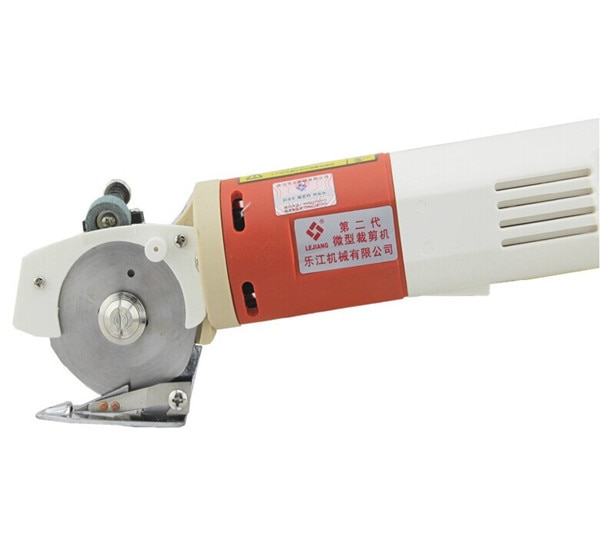 Cortador de tela eléctrico de hoja de 65mm, máquina de corte de tela redonda, YJ-65, manual, 220V, 1 ud.