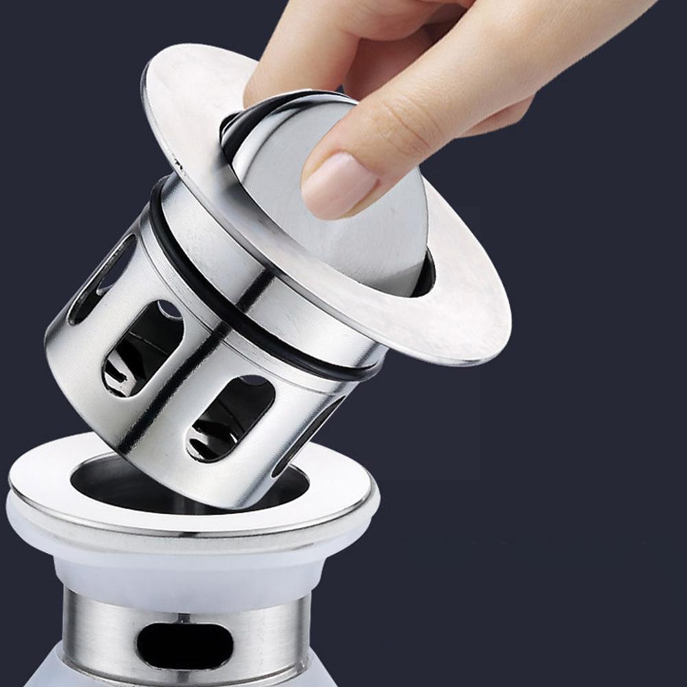 Washbasin integrated steel drain pipe Washbasin wash fittings pipe clamshell drain drain basin D9V2