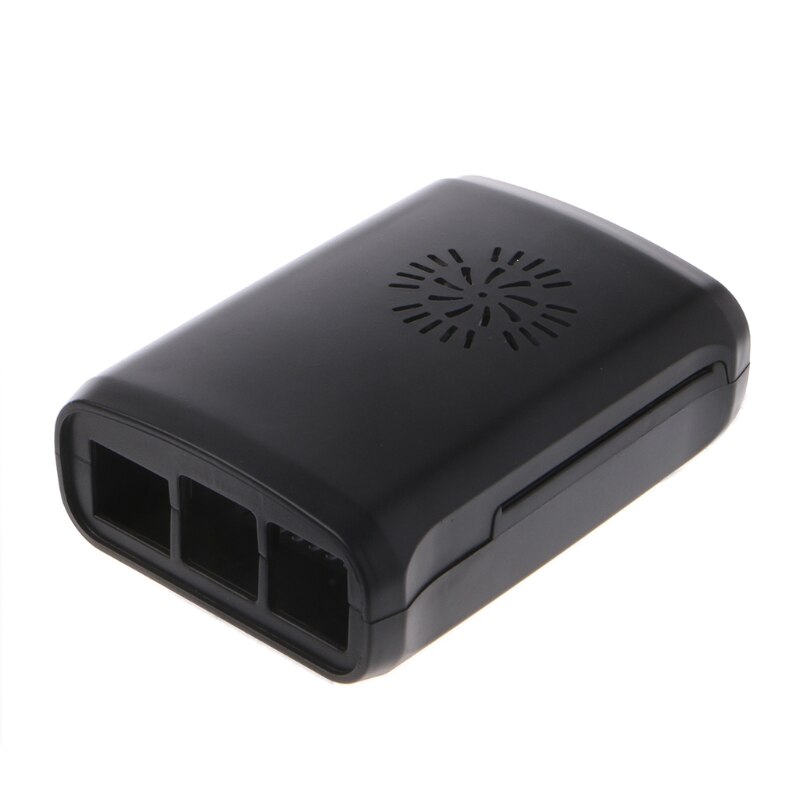Pi Box ABS Case with Fan Module for Raspberry Pi 3/2/b plus with 3pc Heat Sink