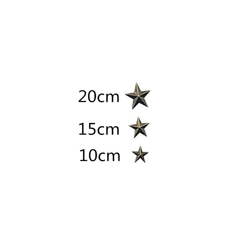 100 Pcs Star Studs Metalen Klauw Kralen Nailhead Punk Klinknagels Met Spikes (15mm)