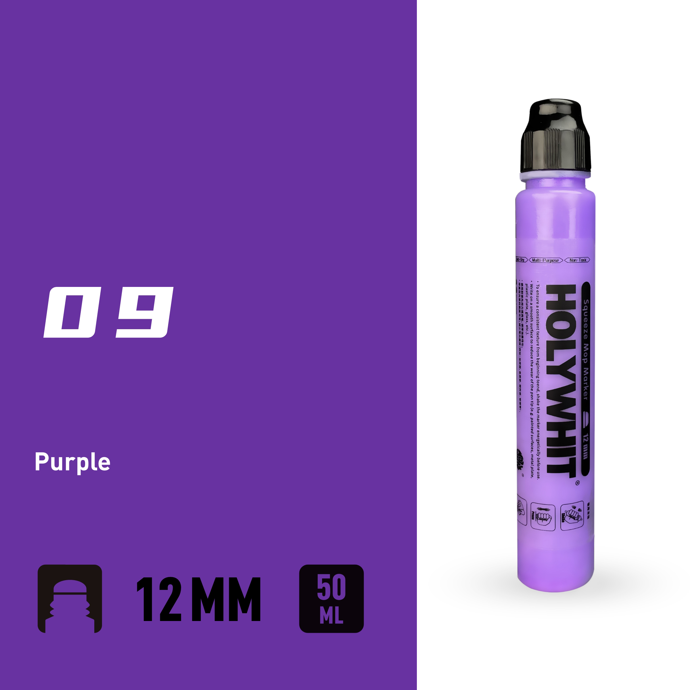 50ml graffiti pływ długopis Farba na bazie oleju Podpis Okrągła końcówka Zakreślacz Wodoodporny 12mm farba długopis znak Malowanie ścian: Różowy
