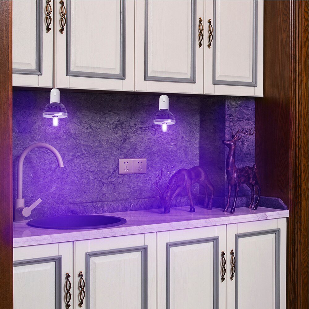 UV Disinfectant Light E27 UVC Light Bulb Ultraviolet Sterilizer Lamp Germicidal Germicidal Lamp Bulb UV Disinfectant Lamp