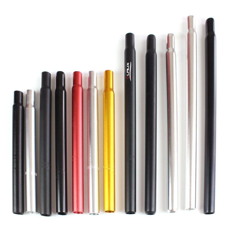 25.4/27.2Mm Mountain Mtb Bike Zadelpen Aluminium Zadelpen Lange Vaste Gea 350 450Mm Krimpbare Zadel fiets Accessoires