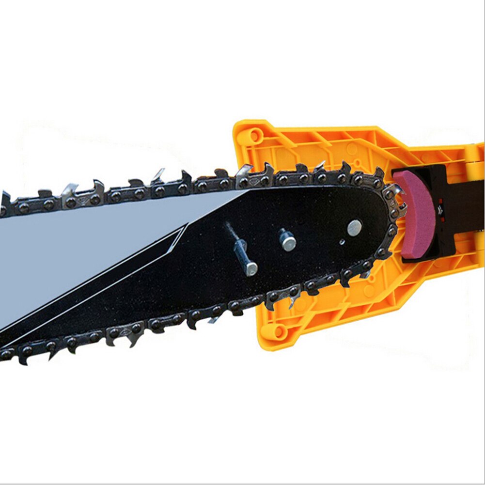 Portable Chainsaw Teeth Sharpener Fast Grinding Woodworking Chain Saw Grindstone Chainsaw Chain Woodworking Tools
