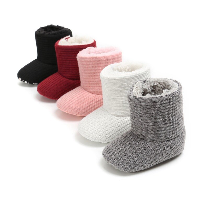 Snowboots Schoenen Voor Baby meisjes jongens snowboots schoenen mode warme pluche binnenkant baby baby laarzen peuter schoenen Winter