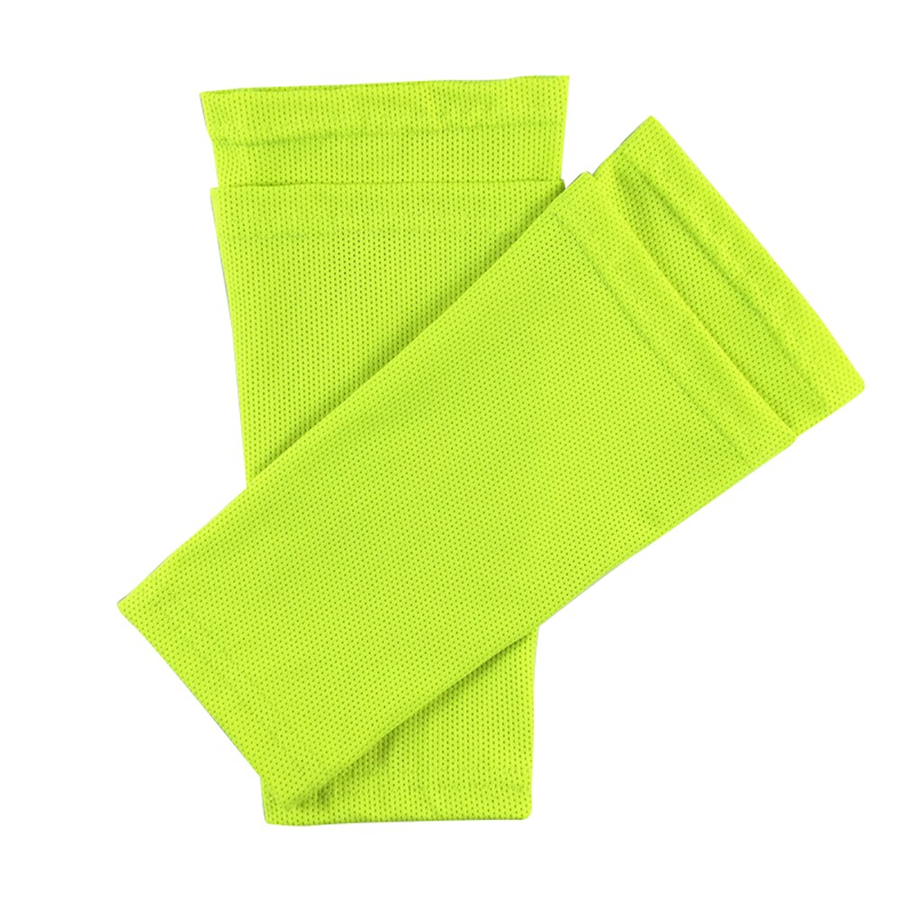 1 Pair Pads Protective Socks Pocket Polyester Shin Guard Football Soccer Abrasion Resistance Leg Sleeves Sports