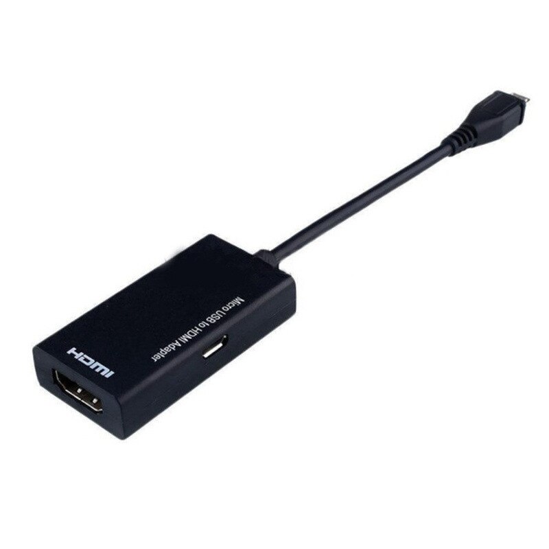 Microusb usb a hdtv cable adaptador 5pin móvil Android Teléfono MICRO usb a HDMI HD pantalla de tv cable adaptador mhl s2 2s