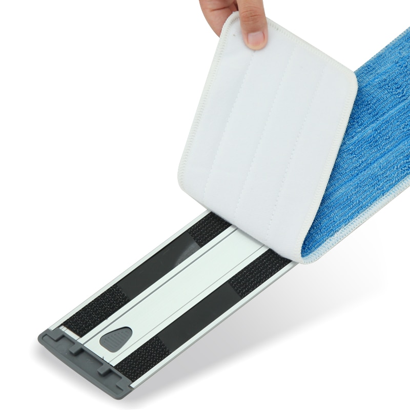 East Microfiber Mop Cloth Refill for 60CM Flat Mop Aluminum Plate Adhesive Replacement Cloth ES1871