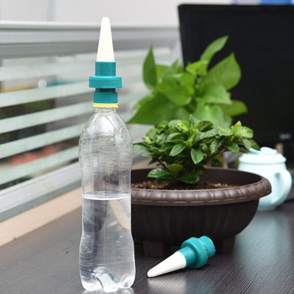 Arroseur automatique en céramique pour plantes, 4 pièces, système d'arrosage automatique goutte-à-goutte pour plantes d'intérieur