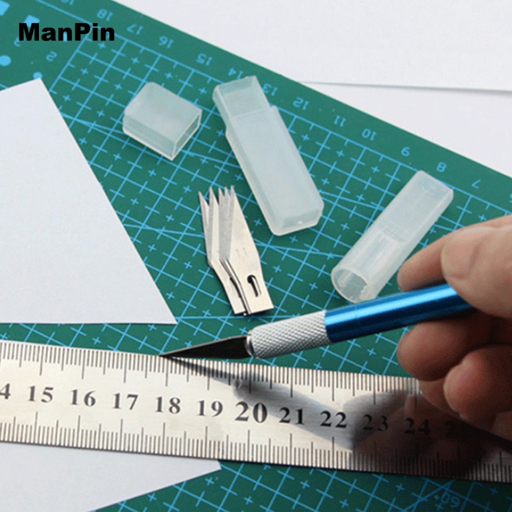 GKS A3 PVC Cutting Mat Cutting Pad Patchwork Tools Handcraft Manual DIY Cutting Board Double-sided Five Layers White Core 3mm