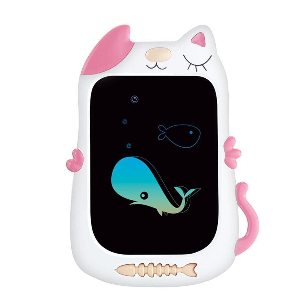 LCD Writing Tablet Pad 8.5 Inch Electronic Pads Cat Gradient Drawing Board for Kids Office Blackboard with Lock Function