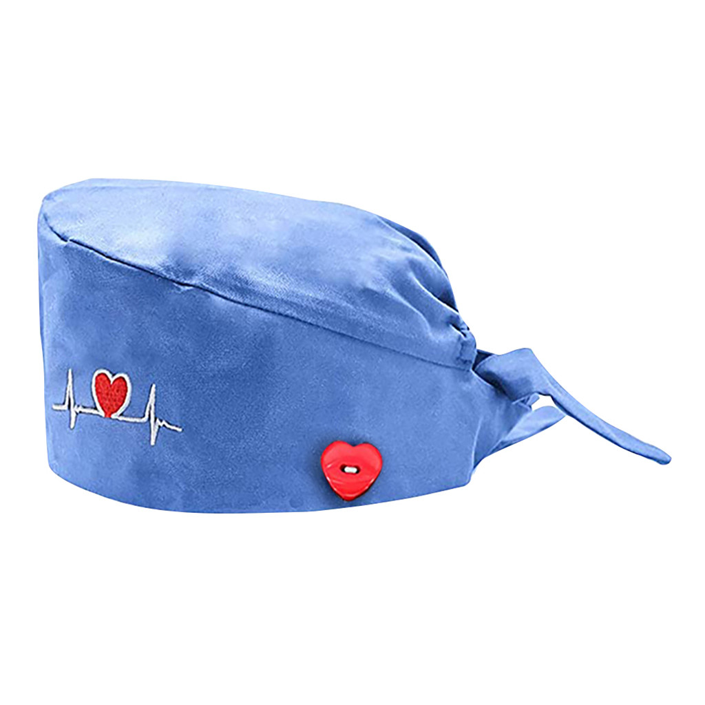 # H30 sombreros estampados a la para hombres y mujeres, gorro de trabajo informal Unisex, gorro boofante: Sky Blue