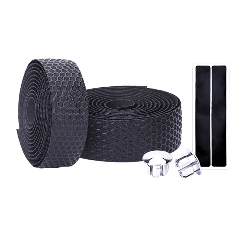 Road Bicycle Handlebar Tape Ultralight Bike Bar Tape Cycling Handlebar Tapes Accessories: Black