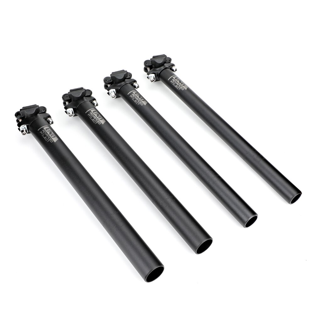 Uno canote de bicicleta ultraleve, peça de assento para bicicleta de alumínio, mtb, 25.4/27.2/30.9/31.6*350/400mm