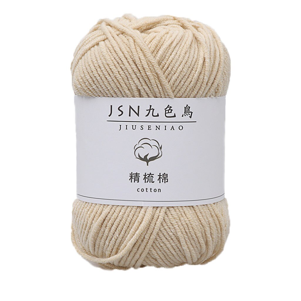 Milk Cotton 4 Strands Baby Line Diy Doll Cotton Thread Crochet Baby Wool: I