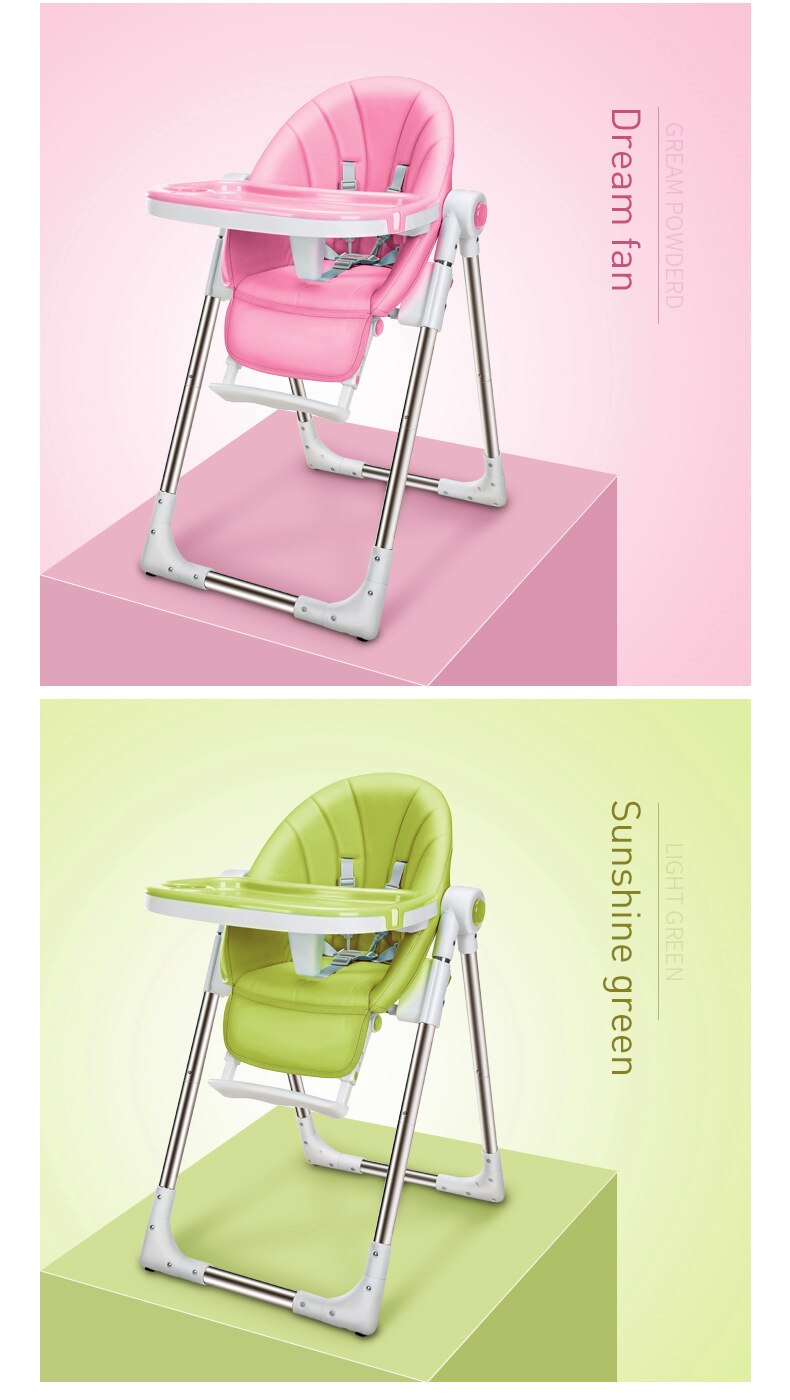 LazyChild Baby Esszimmer Stuhl, Art Baby Stuhl, essen Esstisch Und Stuhl, Multifunktionale Faltbare Kleinkind Sitz