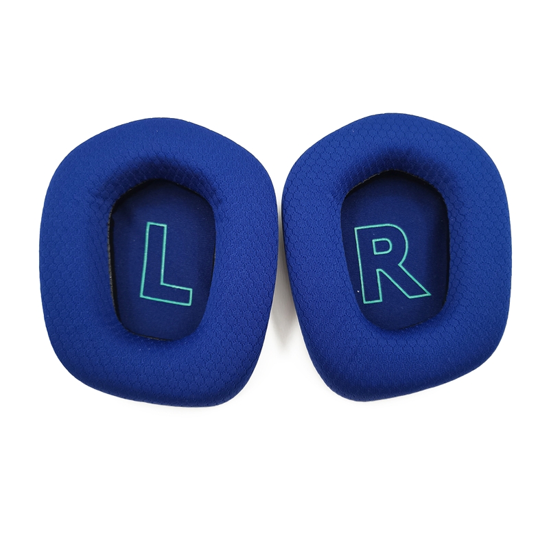 G733 ear pads For Logitech g733 G 733 Earpads Sponge Soft Foam Cushion Replacement Headphones Accessories Headset Gamer Headband: WHITE