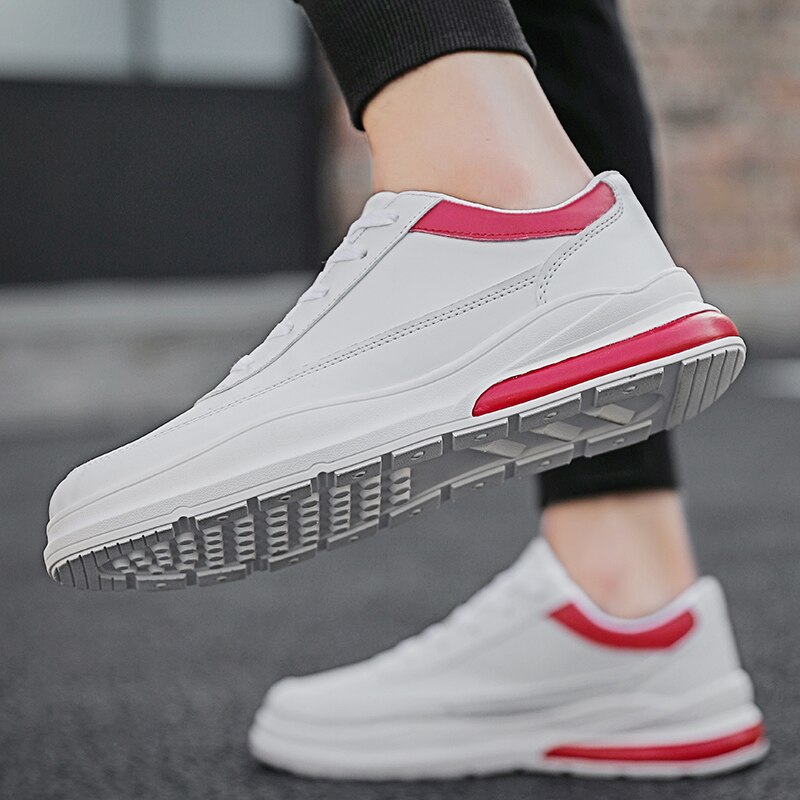 Zapatillas Tenis Blancos respirant hommes chaussures de Tennis doux confortable baskets Stable chaussures antidérapantes homme Jogging formateur: MULTI1 / 10
