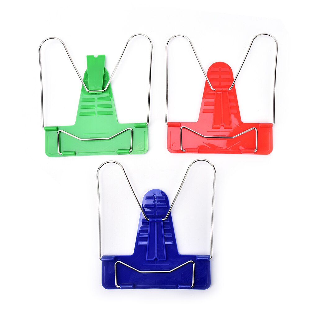 1Pcs Foldable Reading Book Stand Adjustable Document Book Holder Base Reading Bookshelf Recipe Shelf Office School Supplies