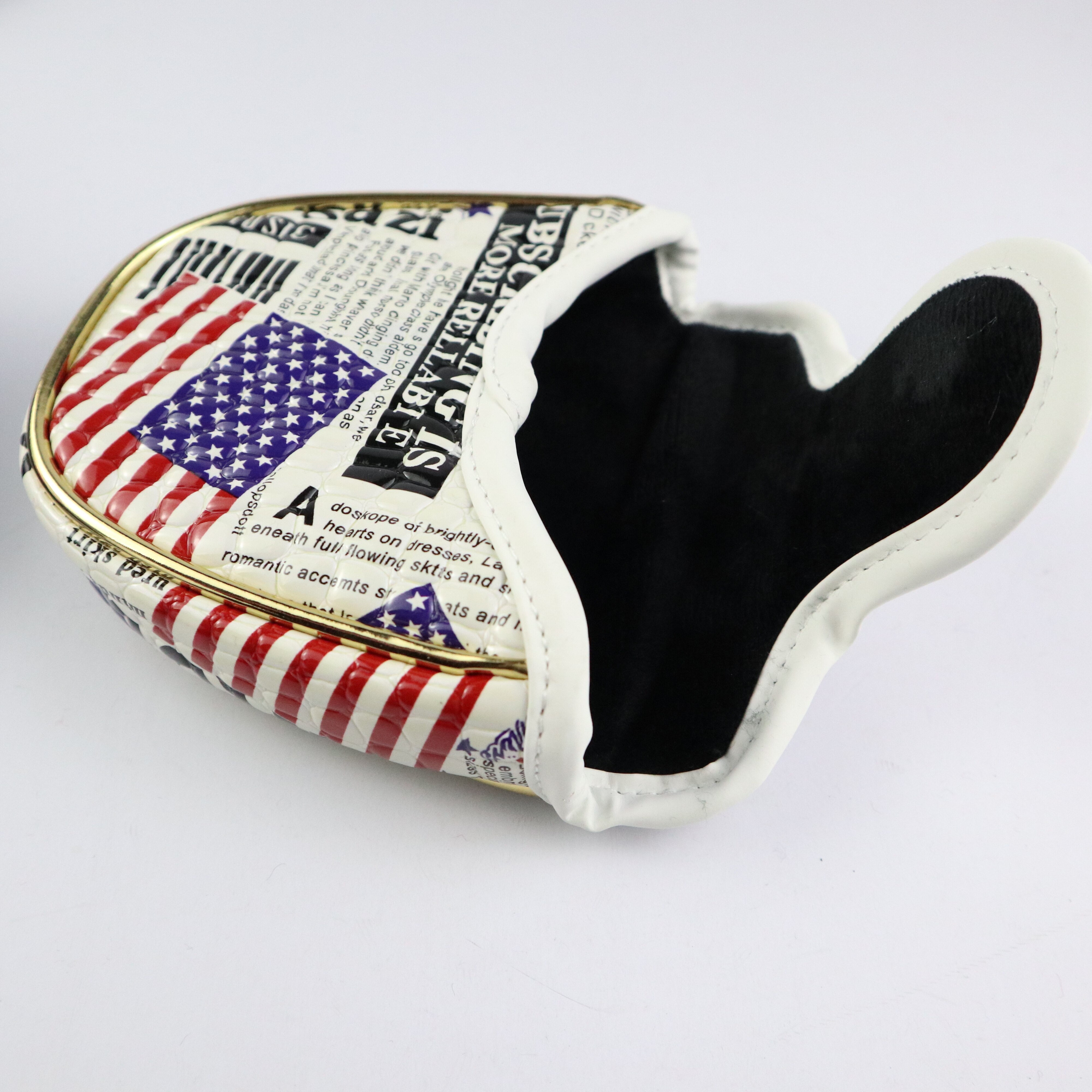Golf Hammer Putter Abdeckungen Headcover Synthetische Leder Multi Stil Farbe Schiff