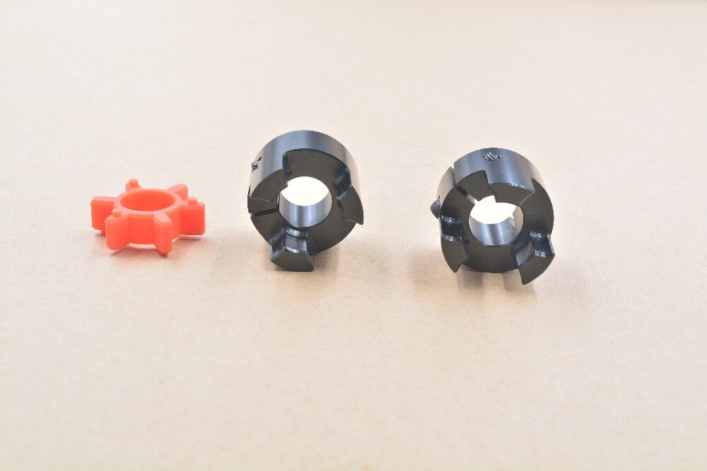 ball screw coupling black D30mm L40mm blue star plum shaped clamping flexible coupling shaft coupler encoder stepper motor