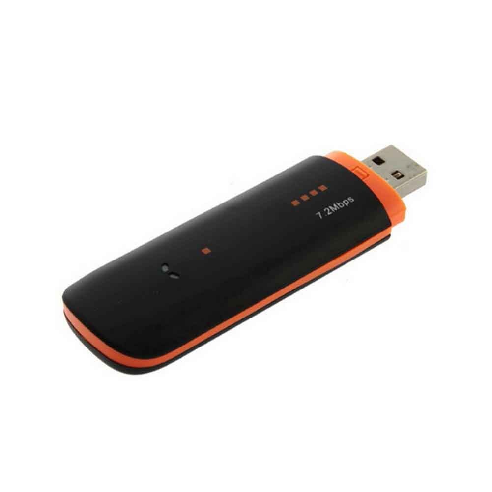 Kannettava reititin kannettavalle tietokoneelle 3g verkko internet plug and play vakaa modeemi kotitoimisto usb dongle 7.2 mbps sim-korttipaikalla: Musta