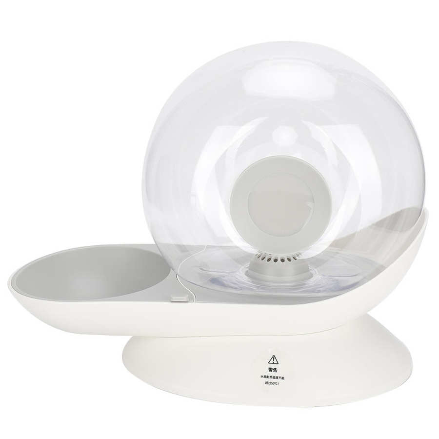 Snail Shaped Water Dispenser Plastic Water Feeder Bubble Snail Puppy for Pets Dogs Cats