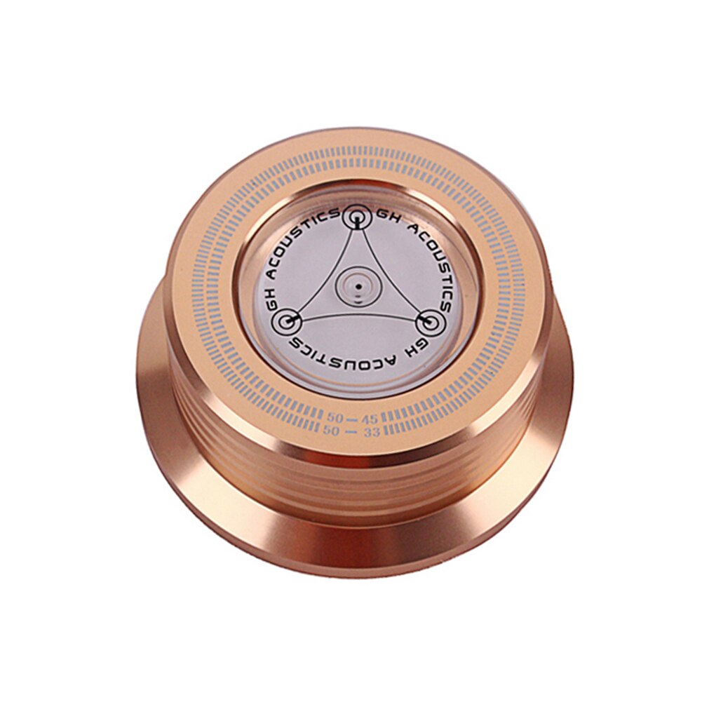 Universal 50Hz LP Vinyl Turntable Stabilizer Aluminum Record Player Weight Clamp for Music Lovers Playing Accessories: F