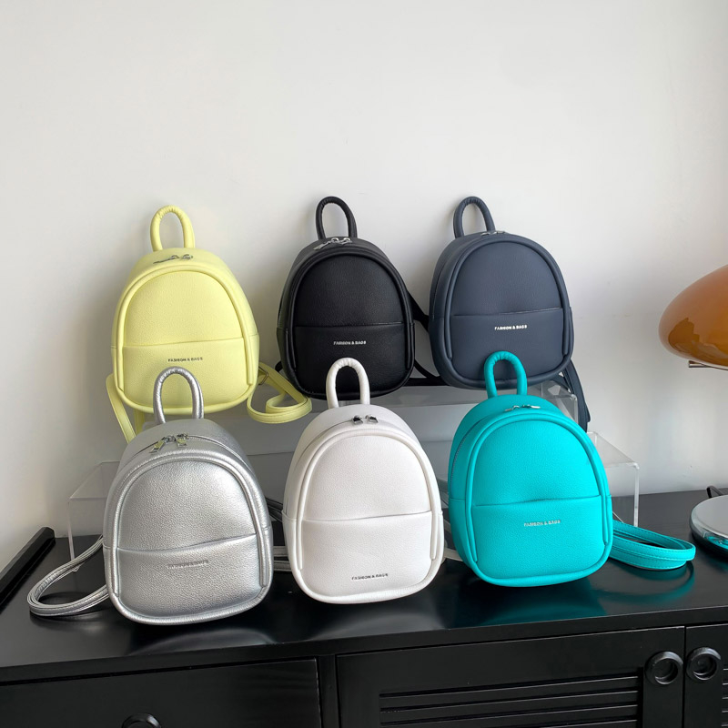 Mochila de lujo de de para mujer, Mini Mochila pequeña multifunción de tacto suave, bolso de hombro para mujer, bolso negro para chica