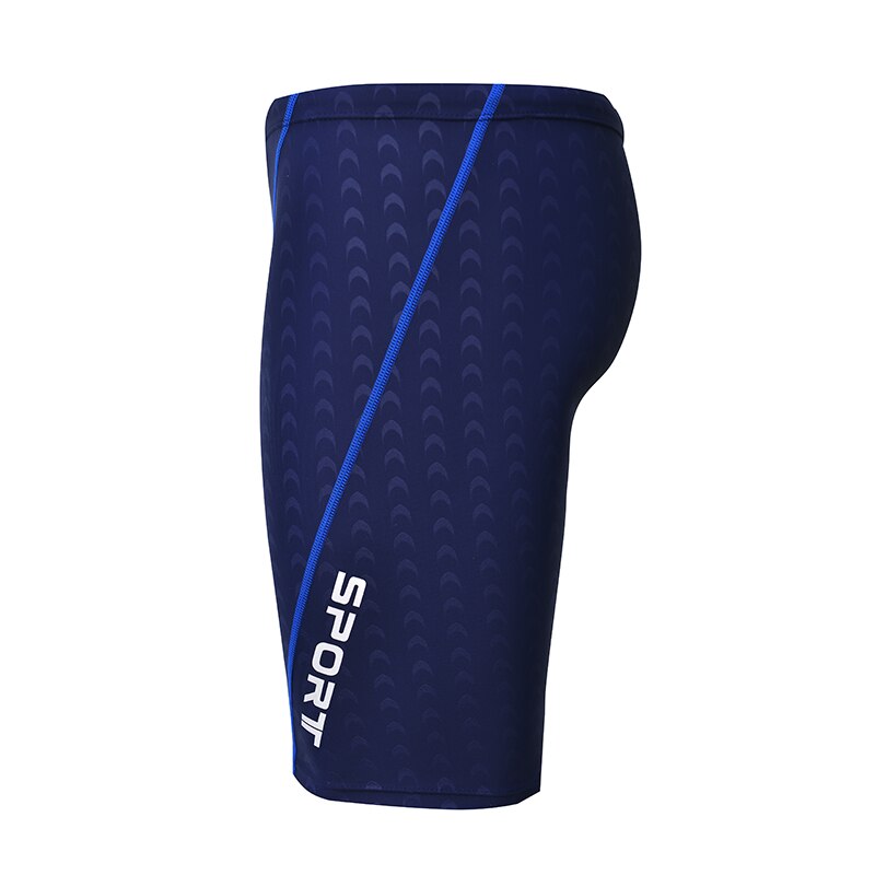 Maillot de bain pour hommes, respirant, short de plage, maillot de bain, demi-pantalon aux genoux, Sunga, grande taille