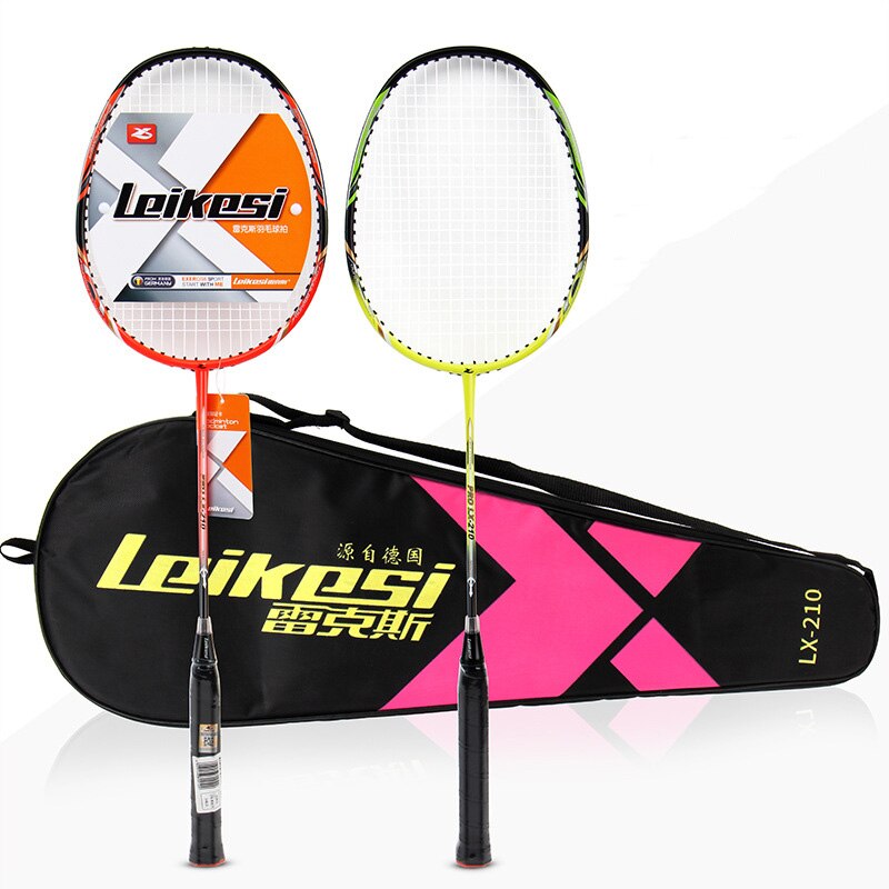 2pcs Badminton Rackets Set Ultra Light Double Badminton Racquet Titanium Carbon Fiber Playing Badminton -40