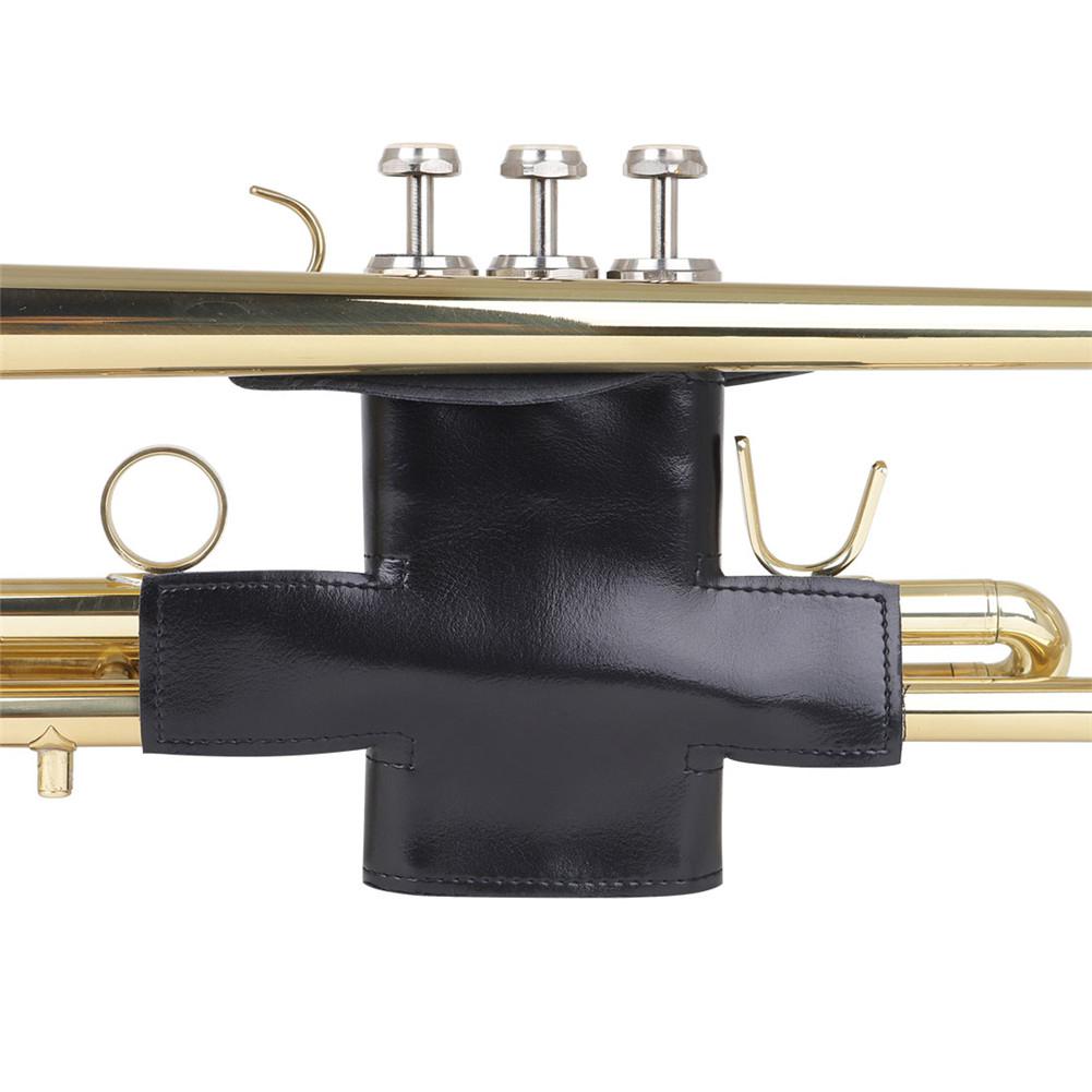 TWISTER.CK Trumpet Leather Valve Guard Instrument Trumpet Accessories Leather Protective Case