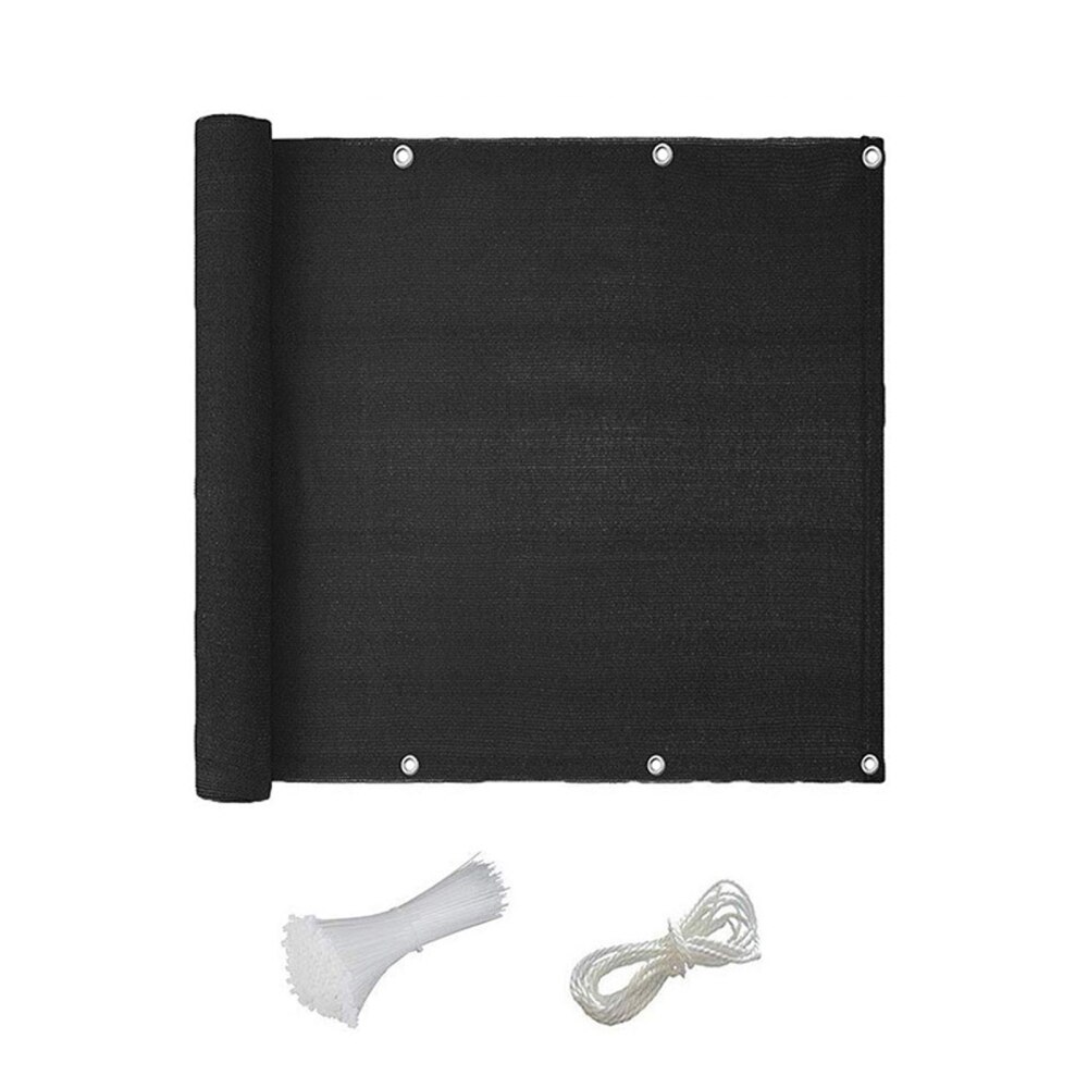 Rejilla de protección solar para balcones, rejilla de protección UV para privacidad de balcones y balcones