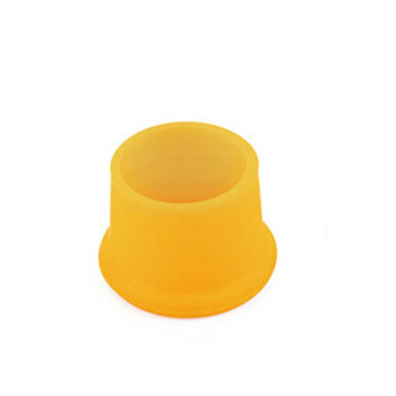 3pcs Silicone Bottle Caps Multicolor Reusable Wine Beer Bottle Caps Drink Saver Sealer Bottle Cover Plug Bar Tools: YELLOW