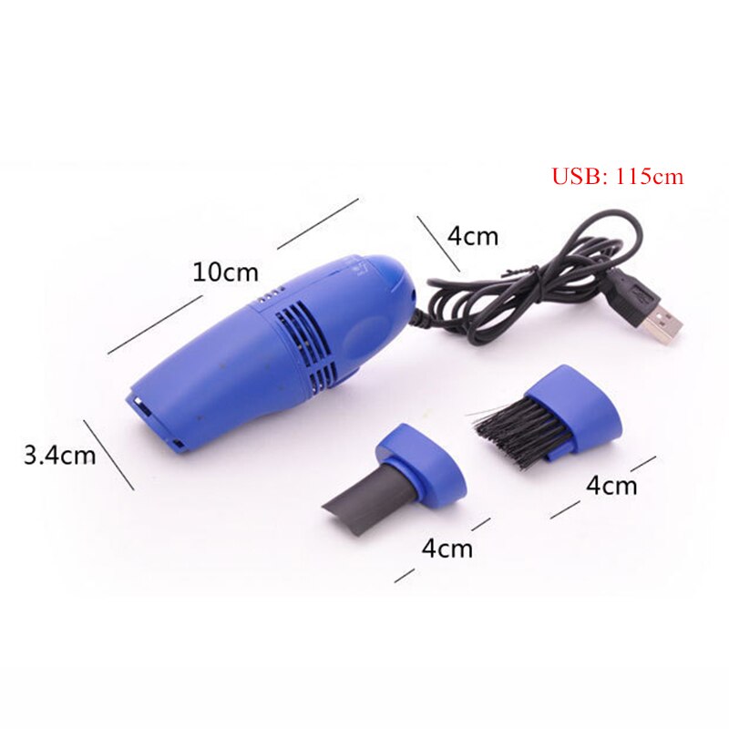 Piccolo portatile USB aspirapolvere spazzola collettore di polveri tastiera del Computer telefono Laptop accessori per la pulizia universali