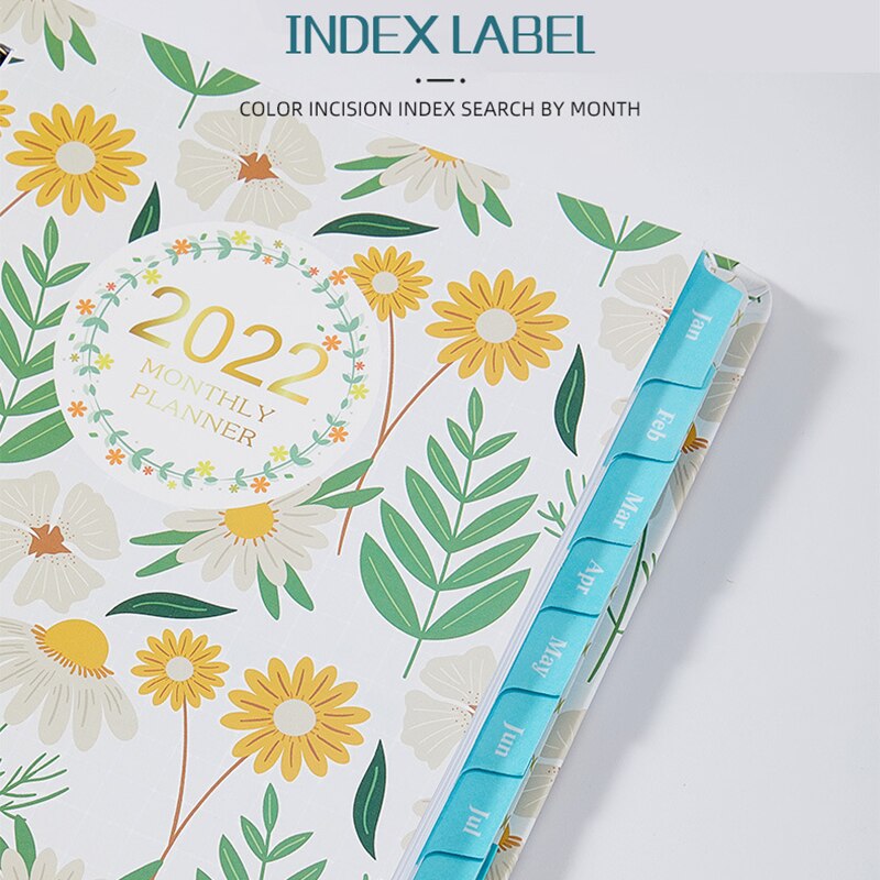 Daily Planner Simple Hardcover Flexible Daily Planner Thick Paper Time Management For Women Men Desk Calendar DJA88