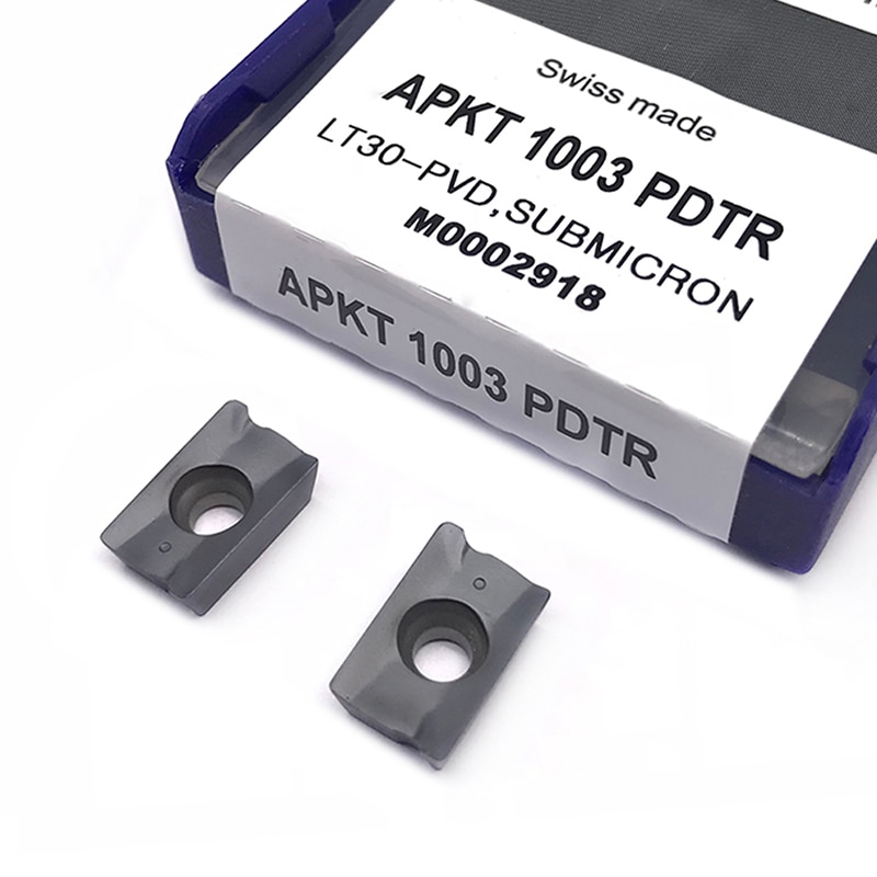 APKT1003 LT30 Milling Turning Tools Carbide inserts Lathe cutter apkt 1003 pdtr Mill Cutting Turning Tool CNC Tools Tokarnyy