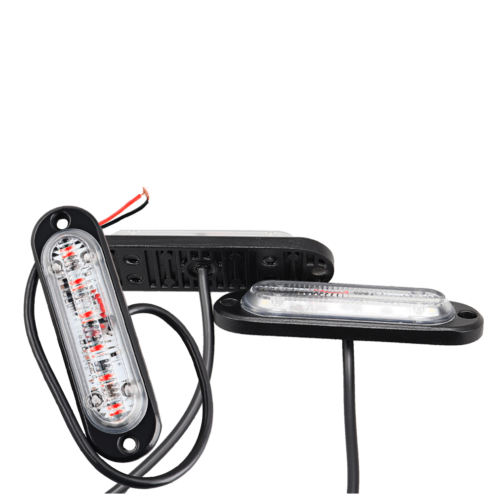 Luces de iluminación auxiliares LED para luces de freno de coche tira de iluminación ambiental automática SUV ATV camión lámpara de señal de marcha atrás ámbar blanco