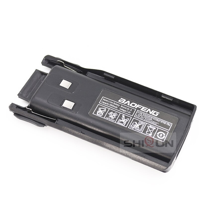 BL-8 Battery Original Baofeng UV-82 2800mAh Optional 3800mAh battery for UV 82 UV82 UV-8D UV-89 UV-82HP UV-82 Plus Walkie Talkie