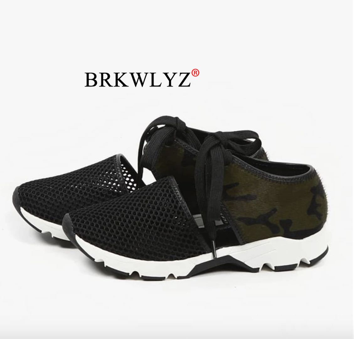 Kvinder sko guld sneakers lynlås platform sneakers dame sko casual snøre tenis feminino zapatos de mujer dame sneakers