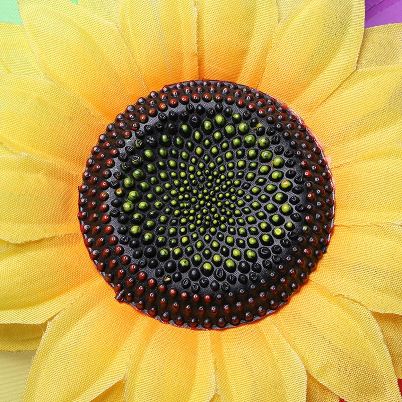 Kleurrijke Regenboog Bloem Windmolen Spinner Wind Huis Tuin Yard Patio Outdoor Decoratie Kids Speelgoed Lichtgewicht Eenvoudig Verwijderen