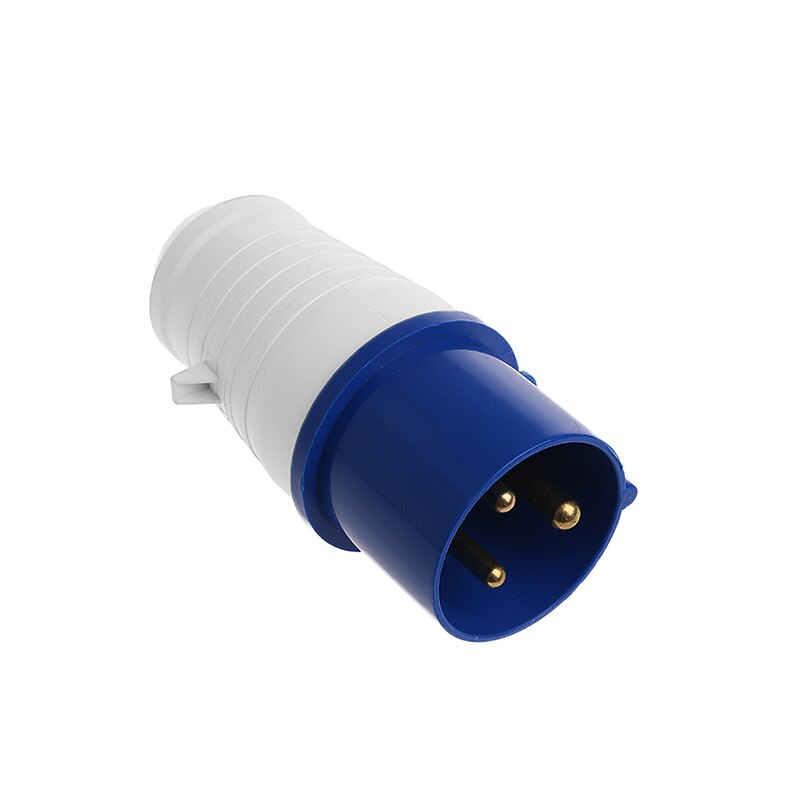 Enchufes resistentes a la intemperie 32 Amp 3 Pin Plug 220 - 250 Volt 2P + E generador resistente a la intemperie IP44 32A