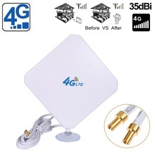 Amplificateur d'antenne double MIMO 35dBi 4G LTE, prise TS9 avec câble, pour Huawei e8372 E398 e392 e8377