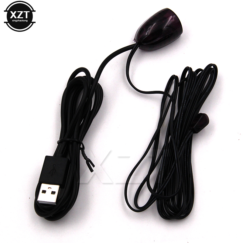 Infrarød fjernbetjening modtager ir extender usb adapter ir remote extender repeater modtager sender til tv sæt stb dvd