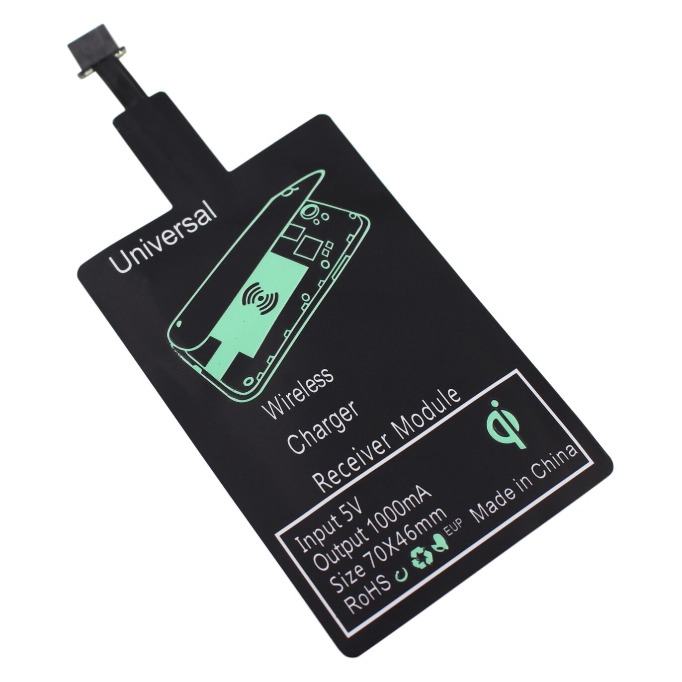 Qi Draadloos Opladen Receiver Charger Adapter Pad Module Voor Huawei P8 Lite , P9 Lite