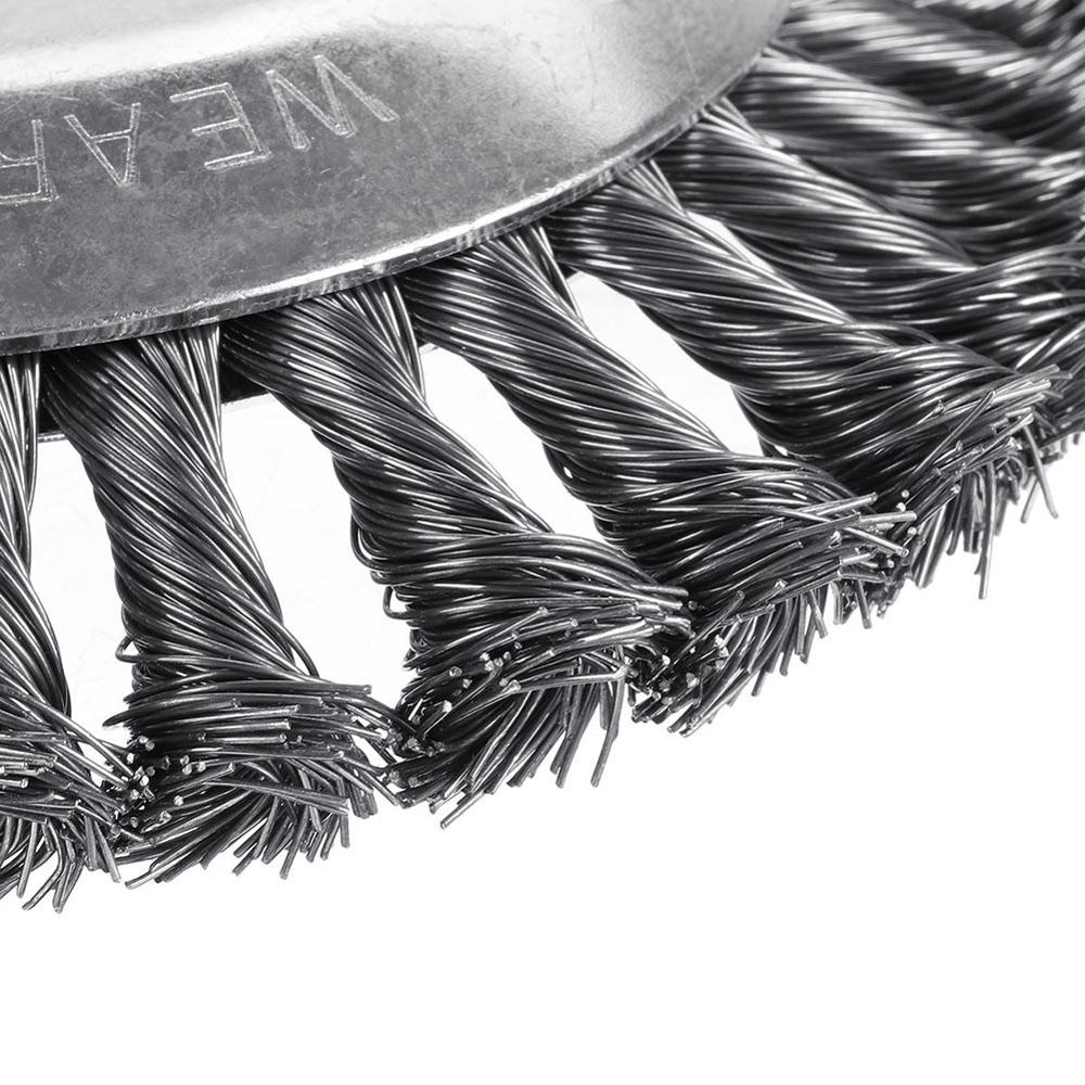 6 zoll Rasenmäihr Kopf Stahl Draht Gras Trimmer Kopf Gardern Energie Werkzeuge Zubehör Gras Cutter Maschine Ersetzen Teile 1Stck