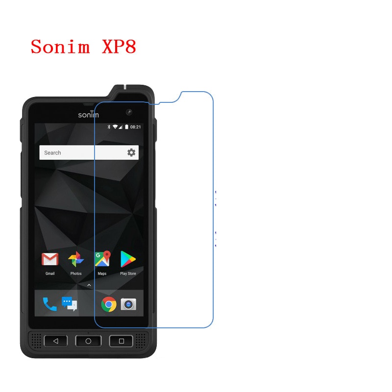 (2-Pack) 9 H flexibele glas screen beschermfolie Voor Sonim XP8